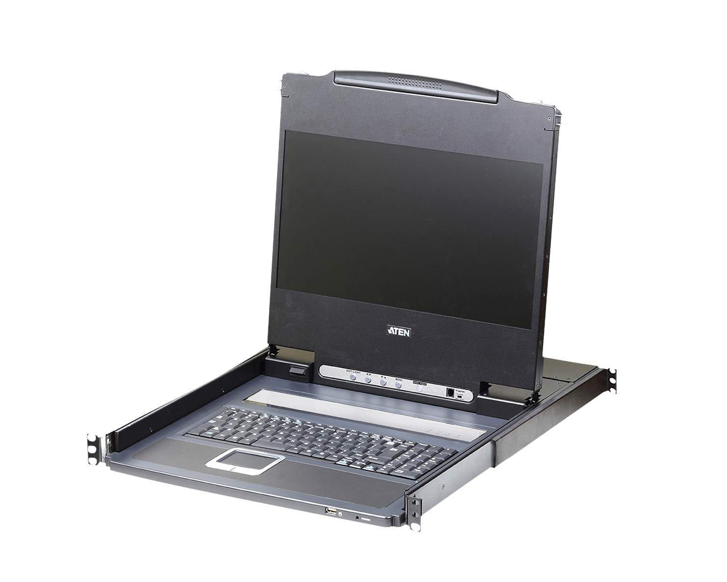 ATEN CL6700MW-ATA-2XK06A1G KVM switch Rack mounting Black – image 1