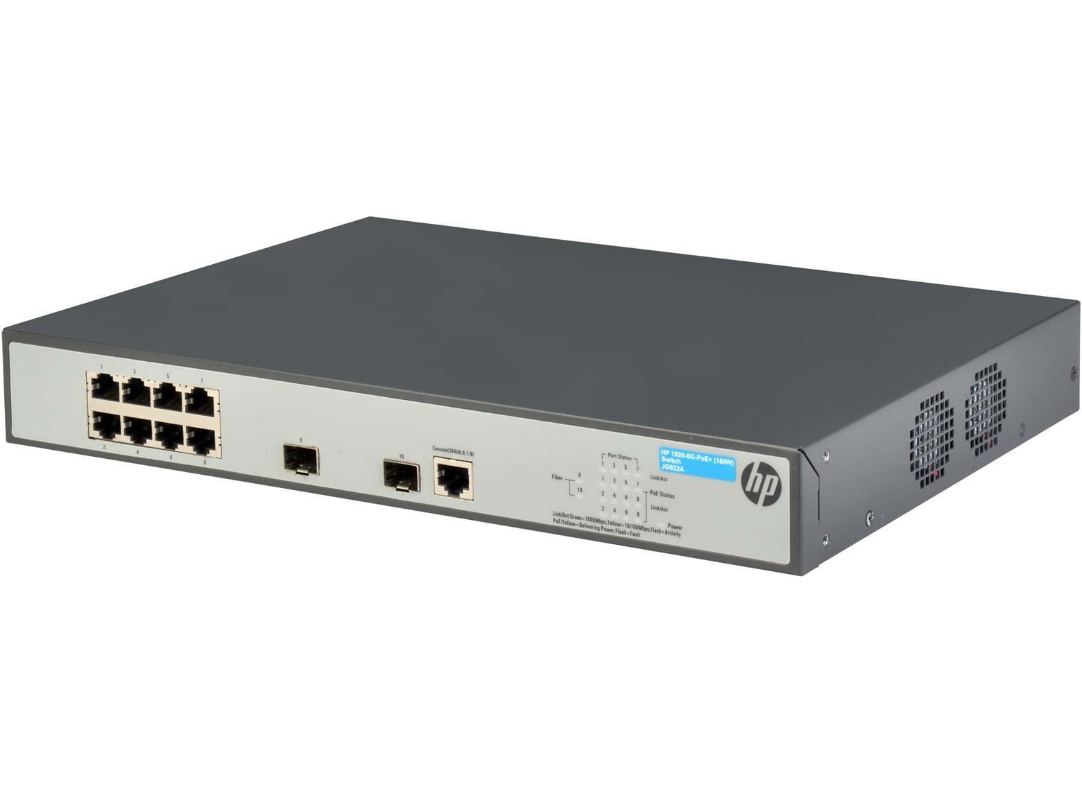 HP 1920-8G-PoE+ (180W) – image 4