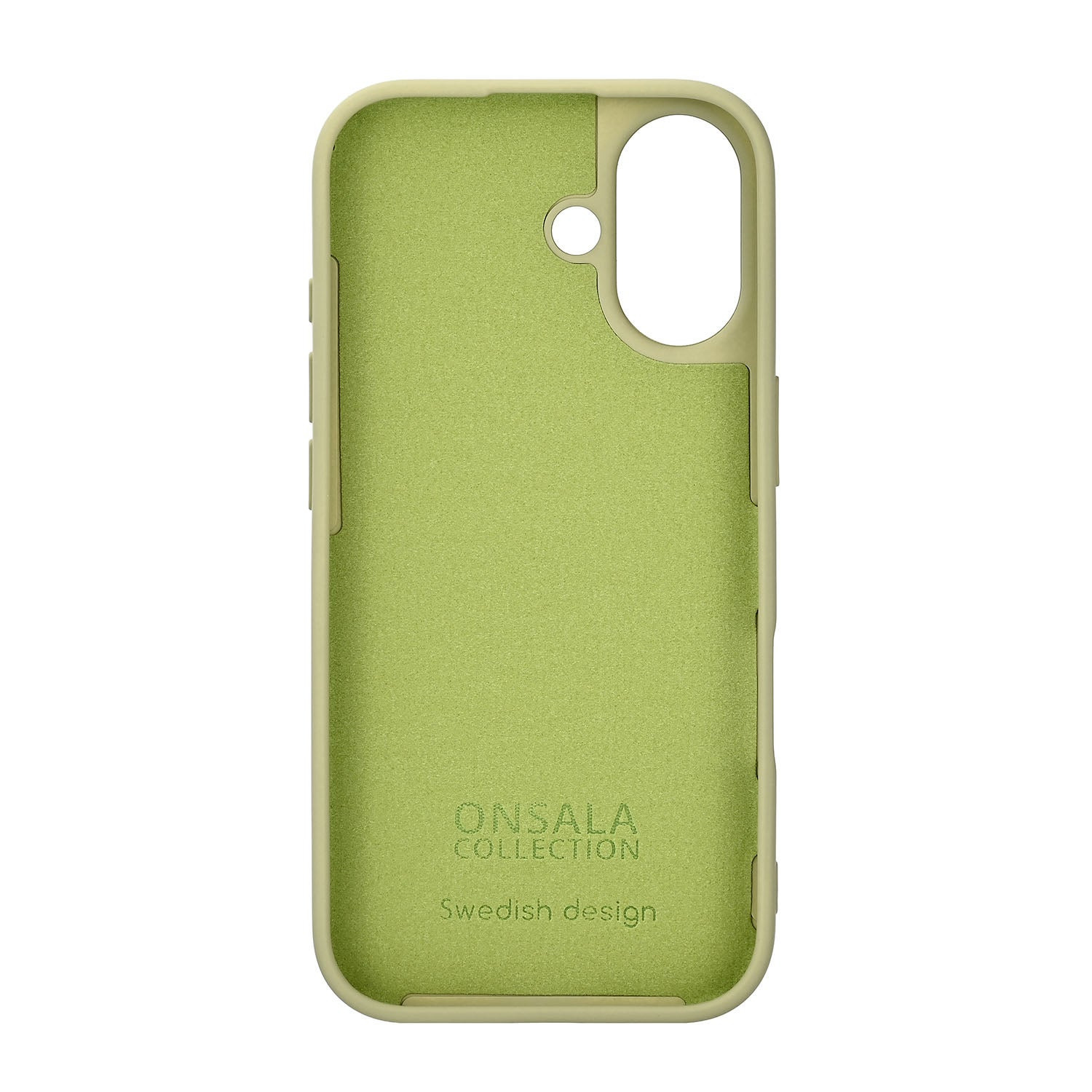 Onsala Phone Case with Silicone Feel Lime - iPhone 17 – image 3