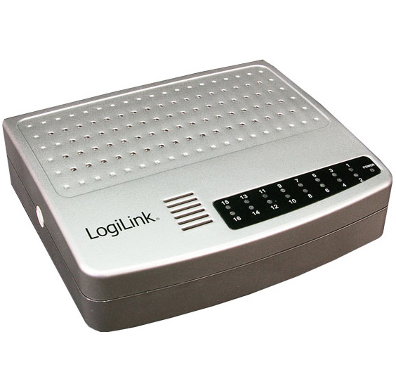 LogiLink 16-port Fast Ethernet Desktop Switch