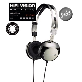 Hama T51p Headphones Wired Head-band Black, Silver – image 2
