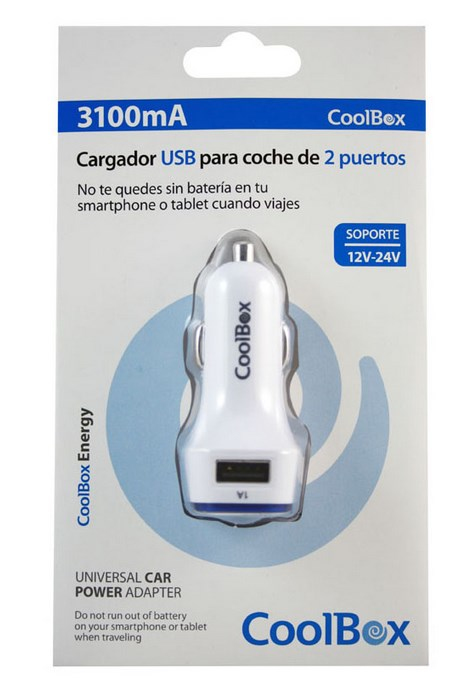 CoolBox CDC215 Smartphone, Tablet White Cigar lighter Auto – image 2
