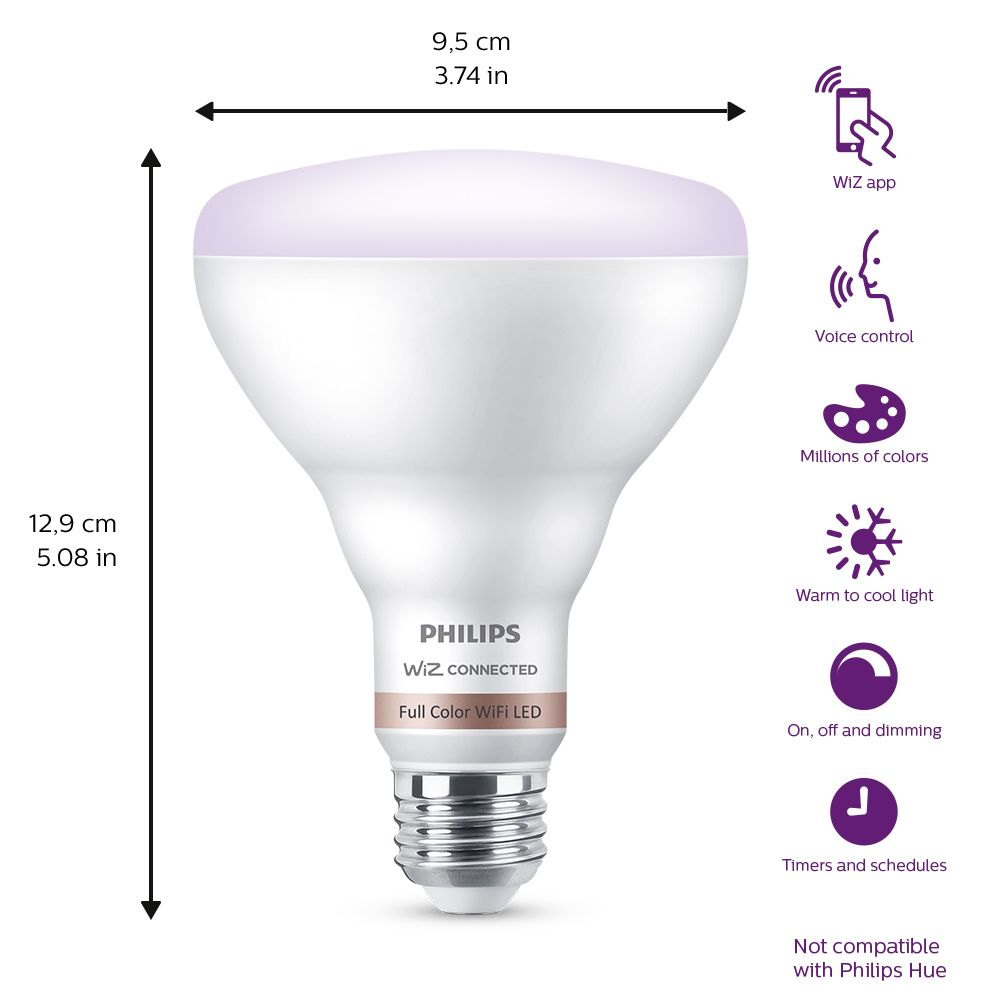Philips by Signify Philips 046677555610 smart lighting Smart bulb Wi-Fi – image 6