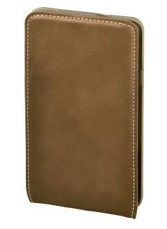 Hama 00127400 mobile phone case Flip case Brown – image 1