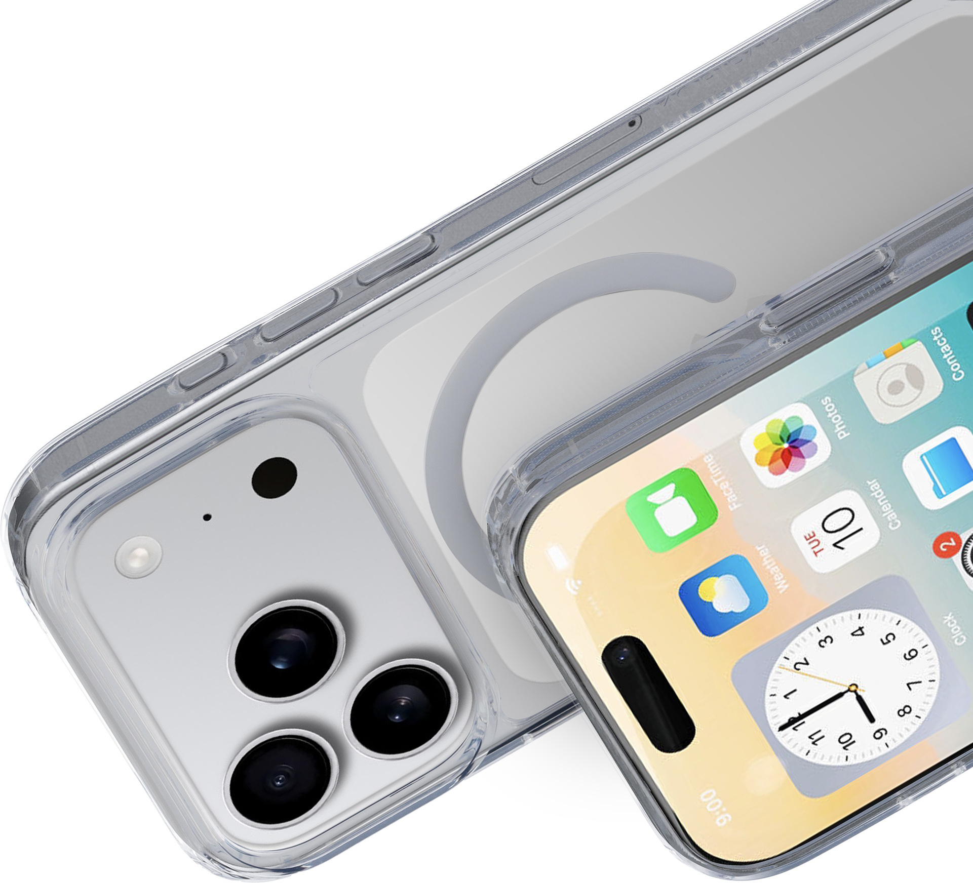 Mobiparts Hardcover Apple iPhone 17 Pro Clear (Magsafe Compatible) – image 2