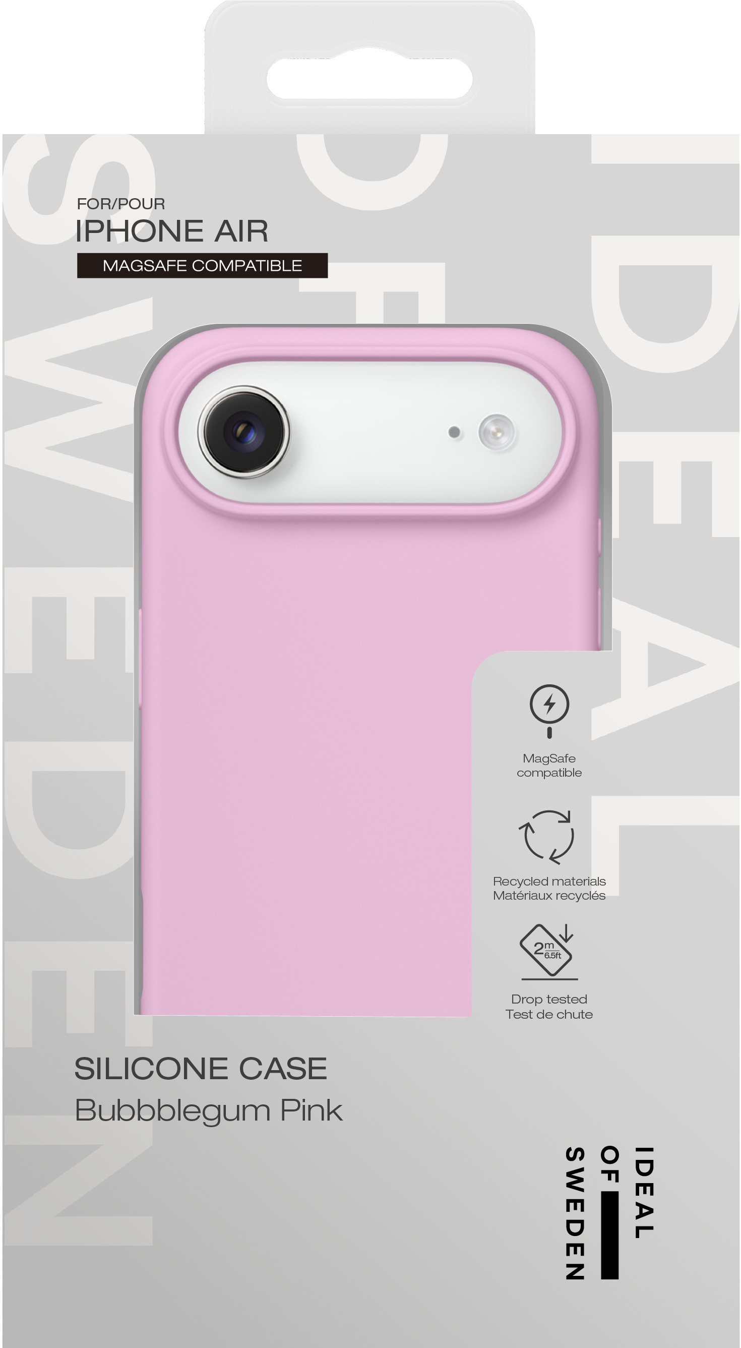 iDeal of Sweden Silicone Case MagSafe iPhone Air Bubblegum Pink – image 6