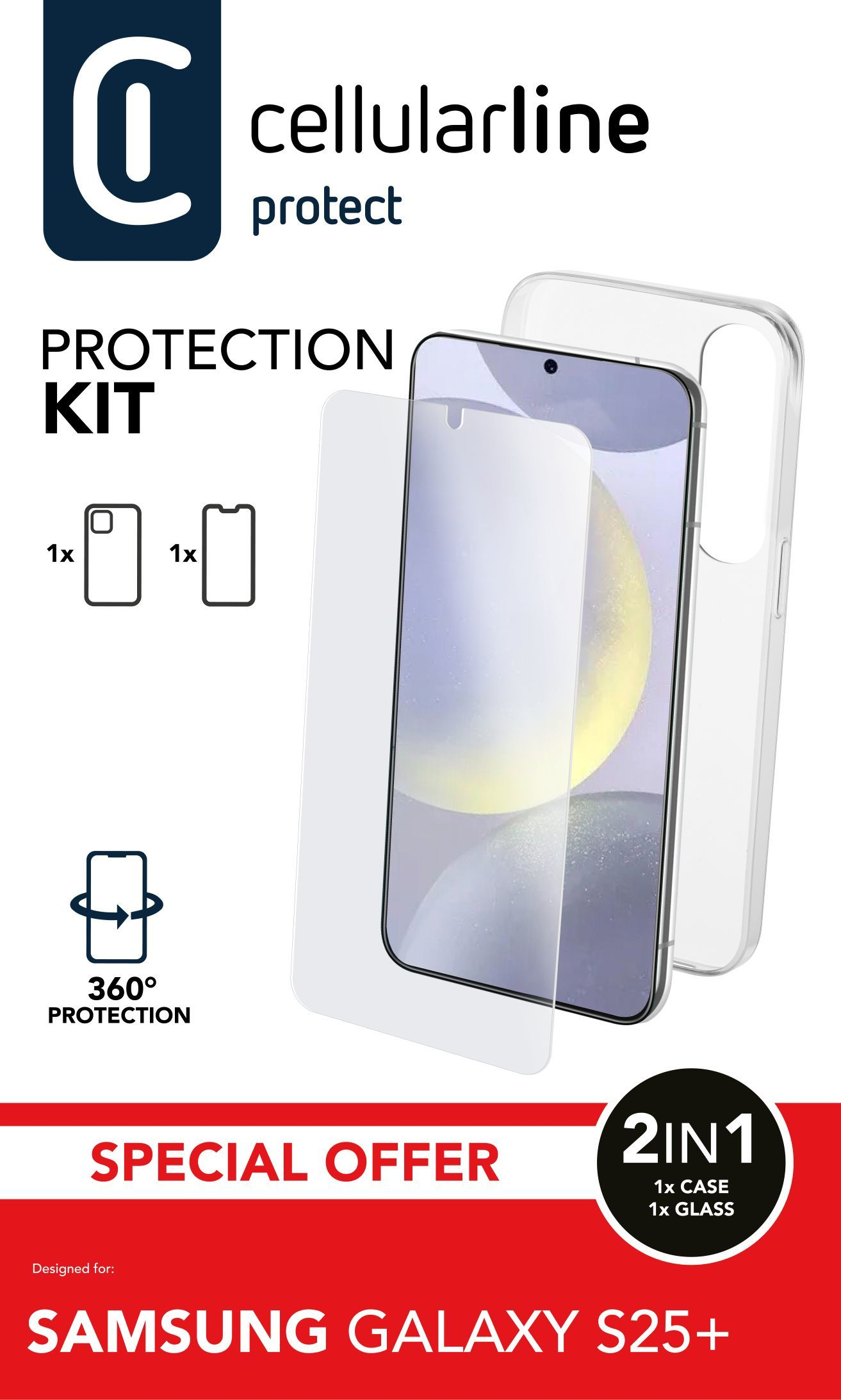 Cellularline Protection Kit - Galaxy S25+ – image 2