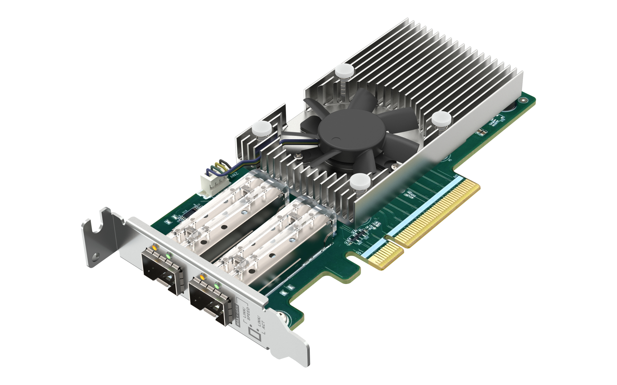 QNAP QXG-25G2SF-BCM network card Internal Fiber 25000 Mbit/s – image 5