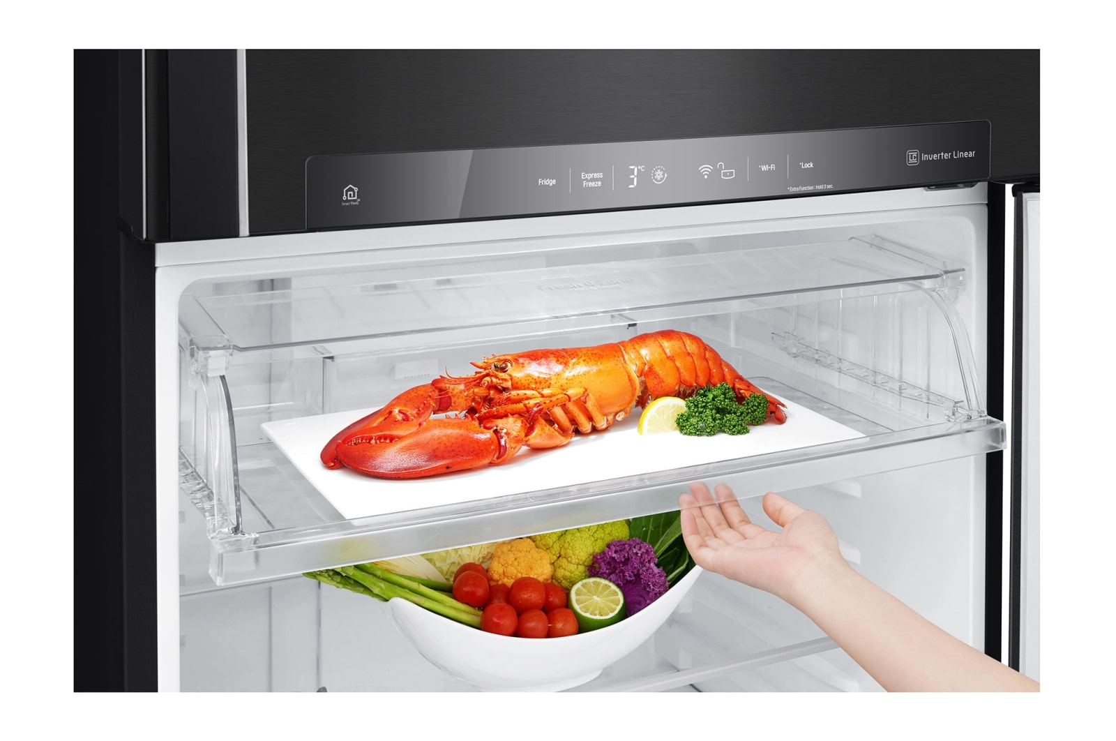 LG GTD7043MC fridge-freezer Freestanding – image 5
