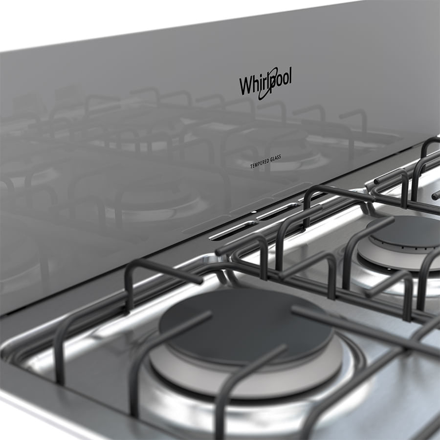 Whirlpool WFR3200D cooker Freestanding cooker Gas Grey – image 5