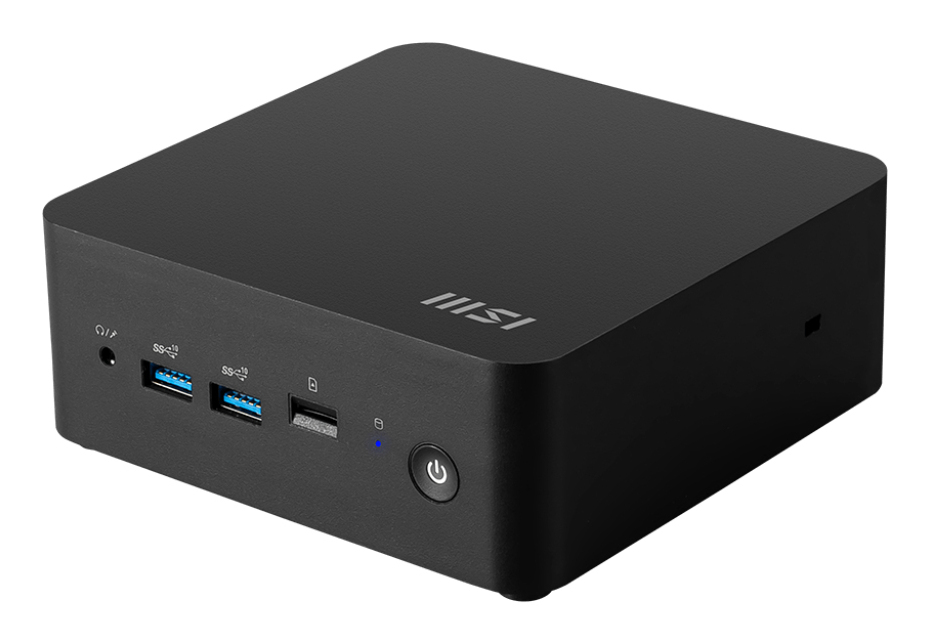 MSI Cubi NUC 1M Intel Core 7 150U 16 GB DDR5-SDRAM 512 GB SSD Windows 11 Pro Mini PC Nero