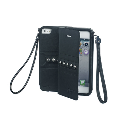 Celly GLAGESIP503 mobile phone case Folio Black