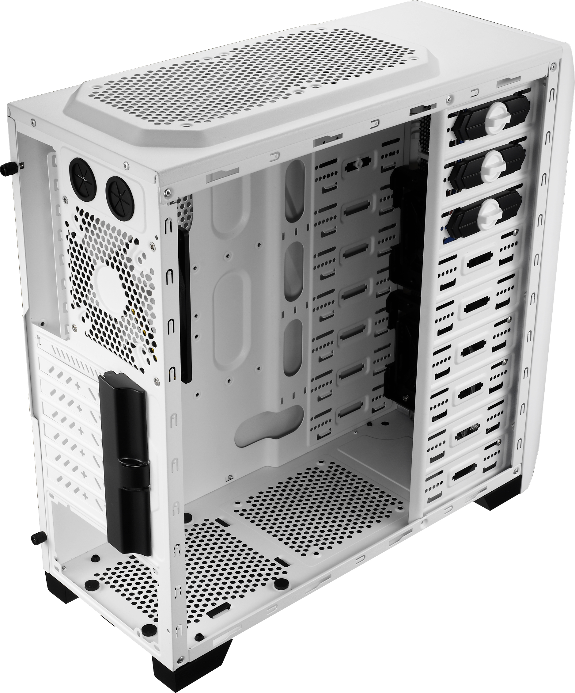 Aerocool VS92WHW computer case Midi Tower Black, White – image 3