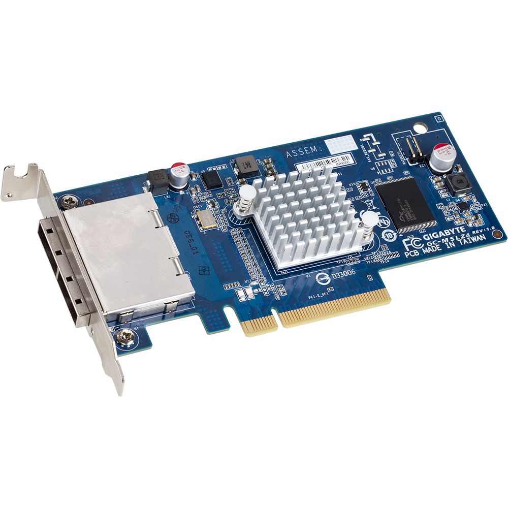 GIGABYTE GC-MSLZ4 interface cards/adapter Internal Mini-SAS
