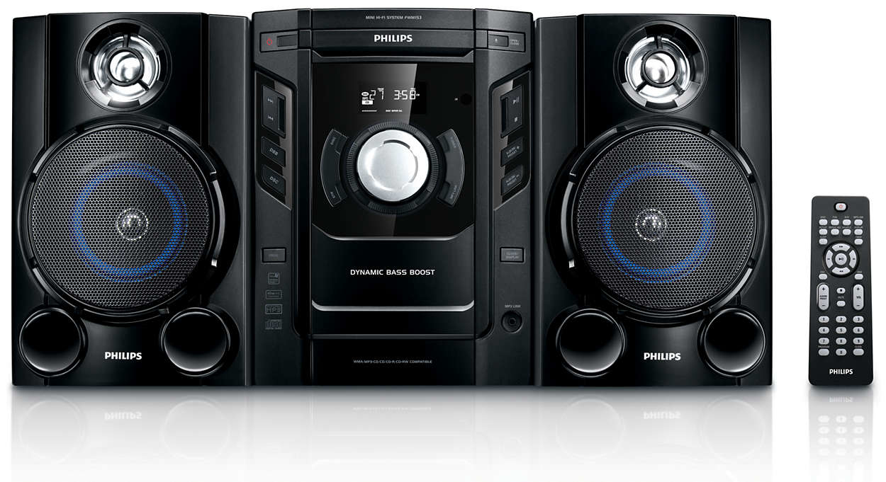 Philips FWM153/55 home audio system Home audio mini system – image 1