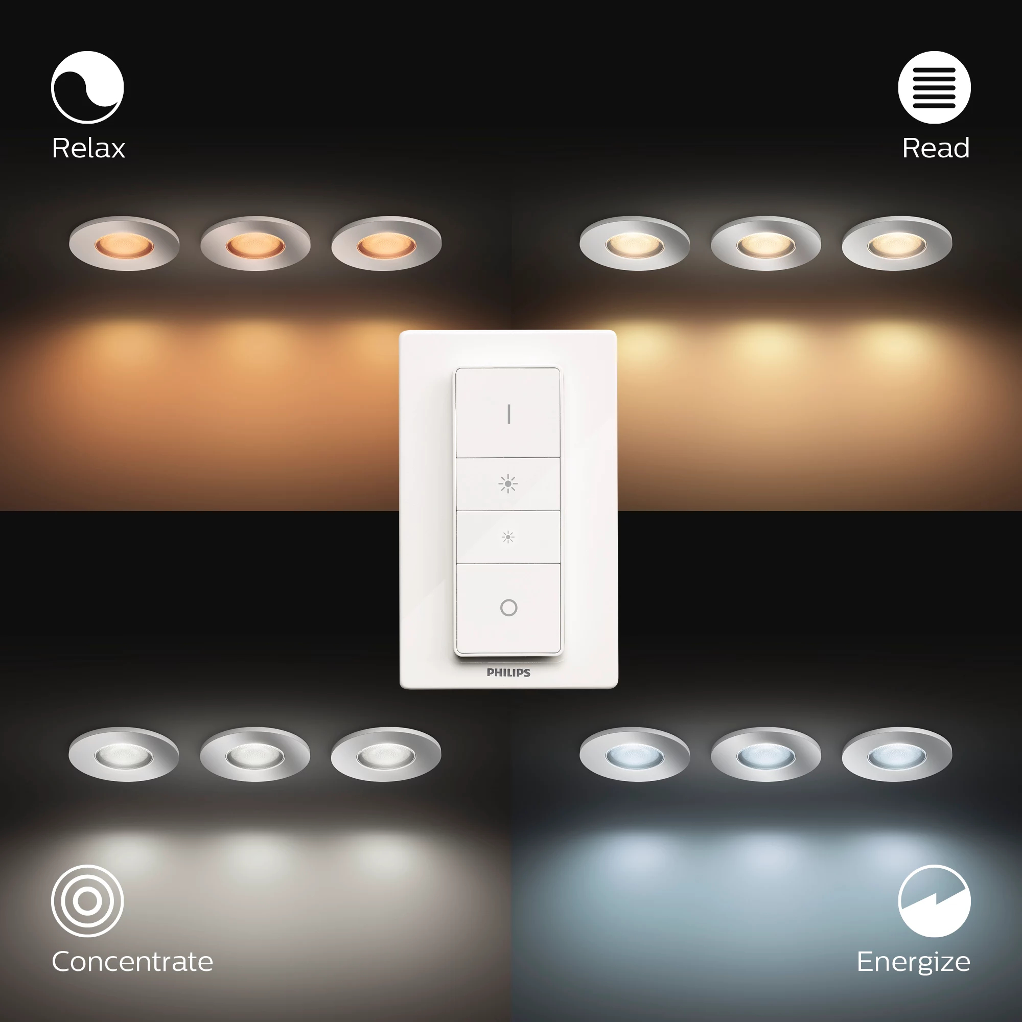 Philips by Signify Philips Hue White ambience Recessed downlight – image 5