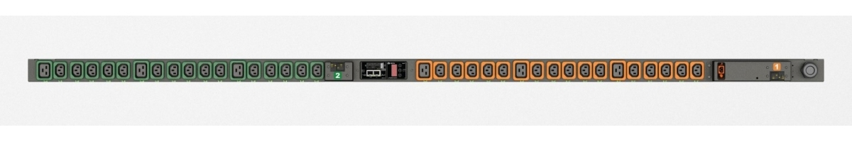 Vertiv Geist MNS3EGW1-36PT68-3TL6A0A10-S power distribution unit (PDU) 36 AC outlet(s) 0U Black