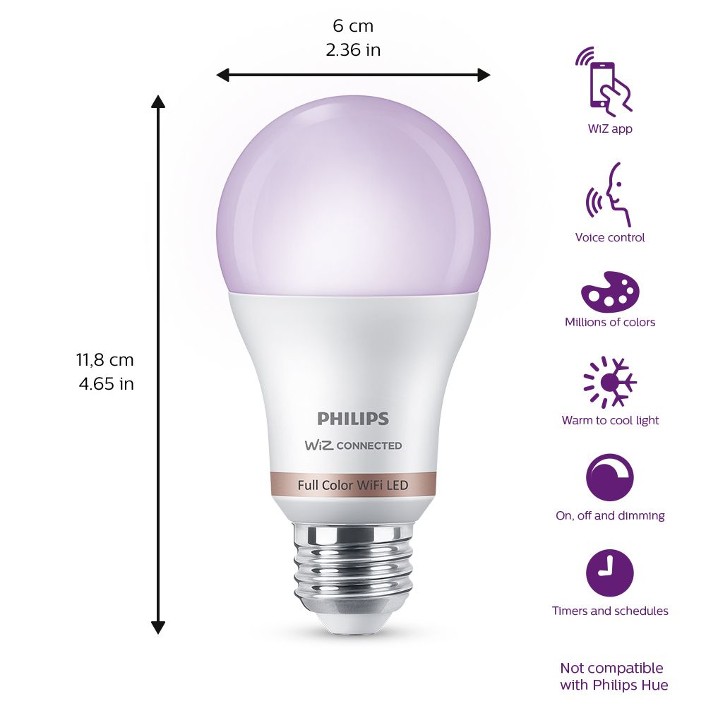 Philips by Signify Philips 046677555603 smart lighting Smart bulb Wi-Fi – image 7