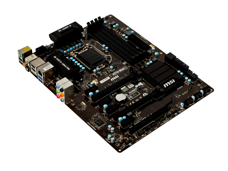 MSI Z77A-S03 motherboard Intel Z77 LGA 1155 (Socket H2) ATX – image 2