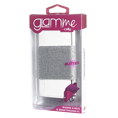 Celly GLPOCIP503 mobile phone case Folio White – image 4