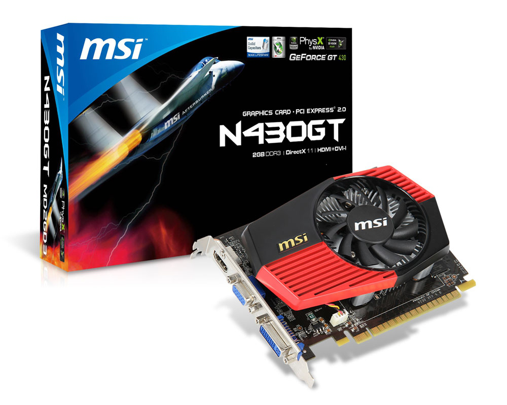 MSI 912-V230-228 graphics card NVIDIA GeForce GT 430 – image 5