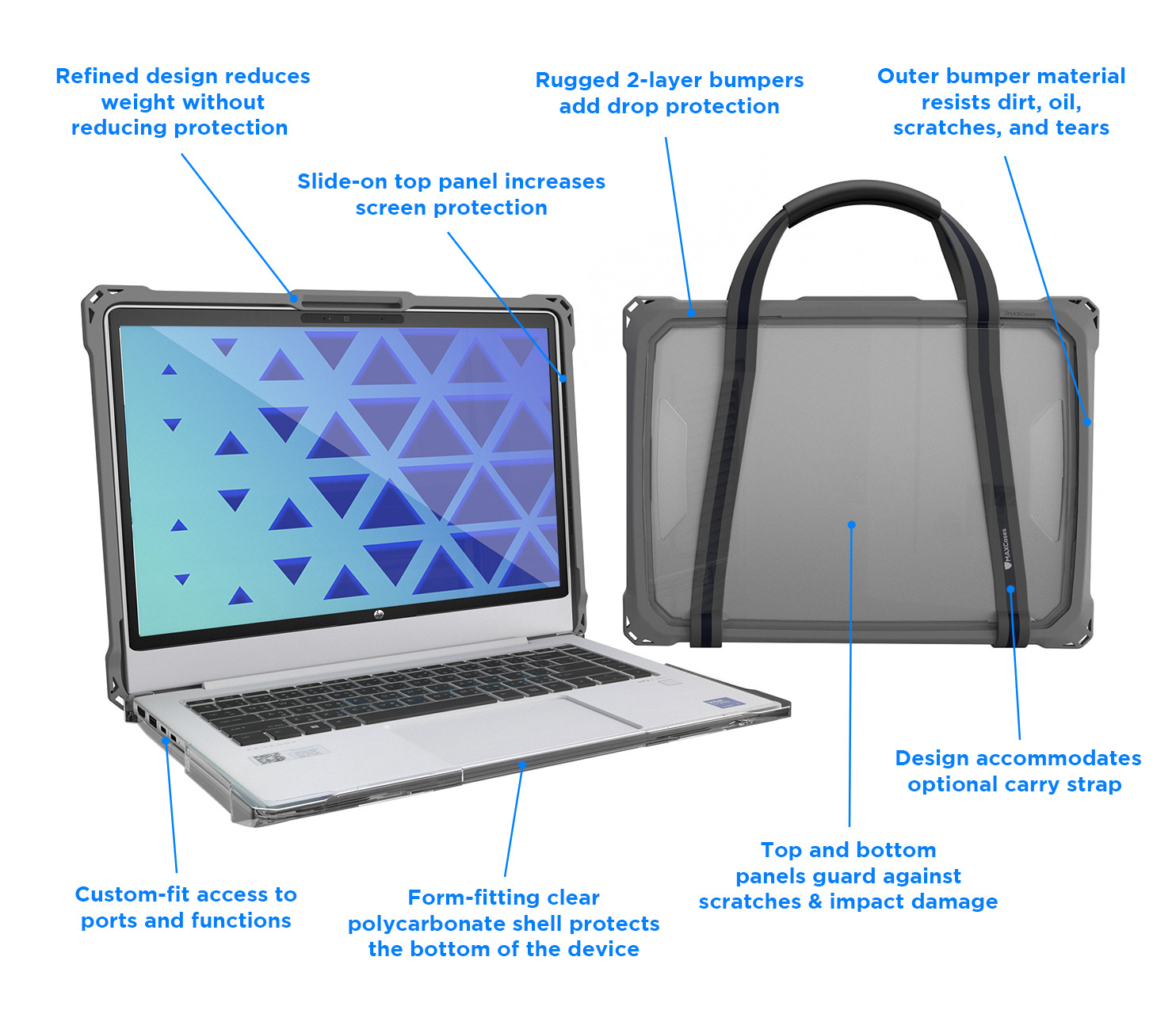Origin Storage ACESFLR857GRY laptop case – image 3
