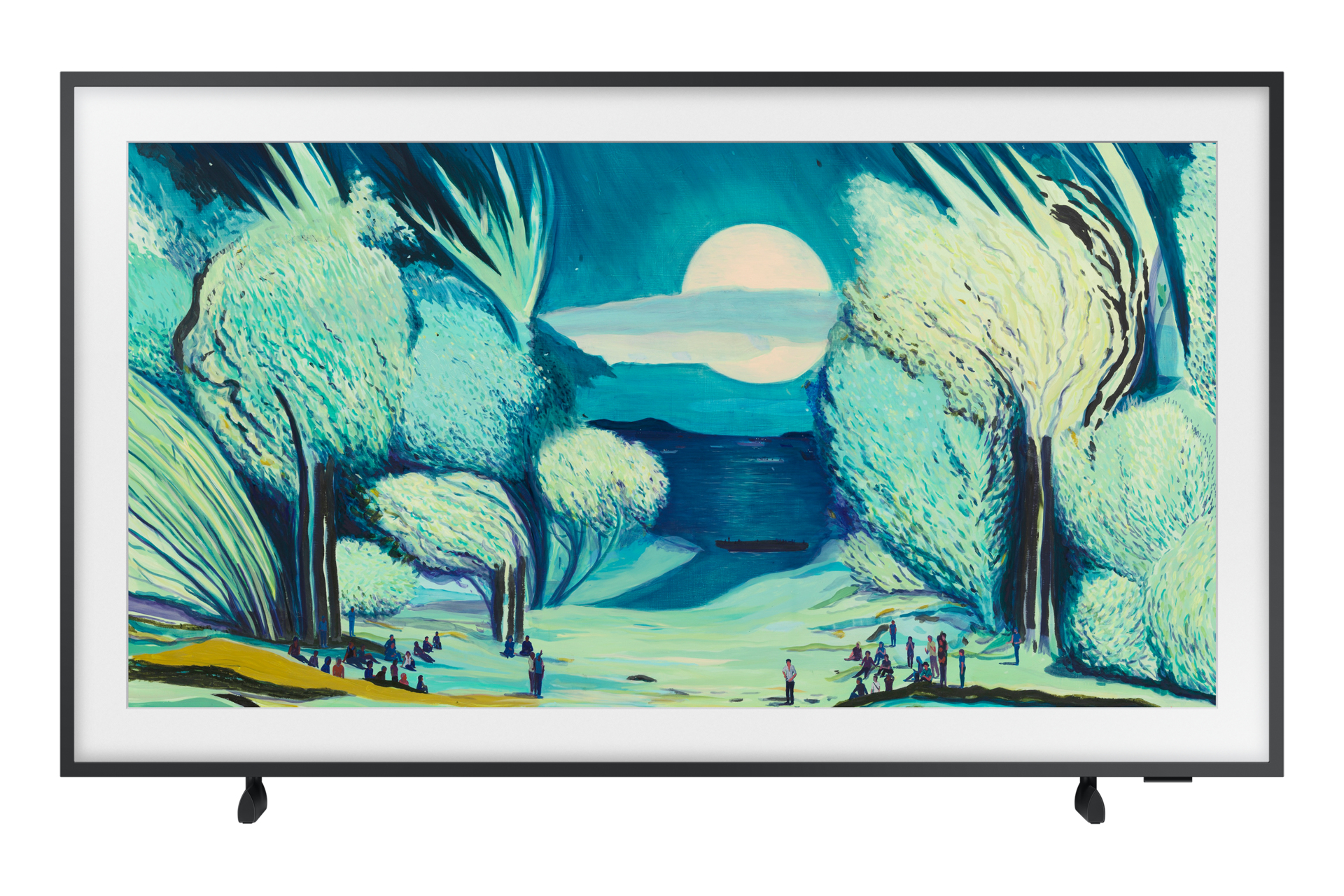 TV Samsung QLED The Frame QE43LS03FAU 43 4K UltraHD 50Hz Smart TV Tizen HDR10 Art Mode — photo 2