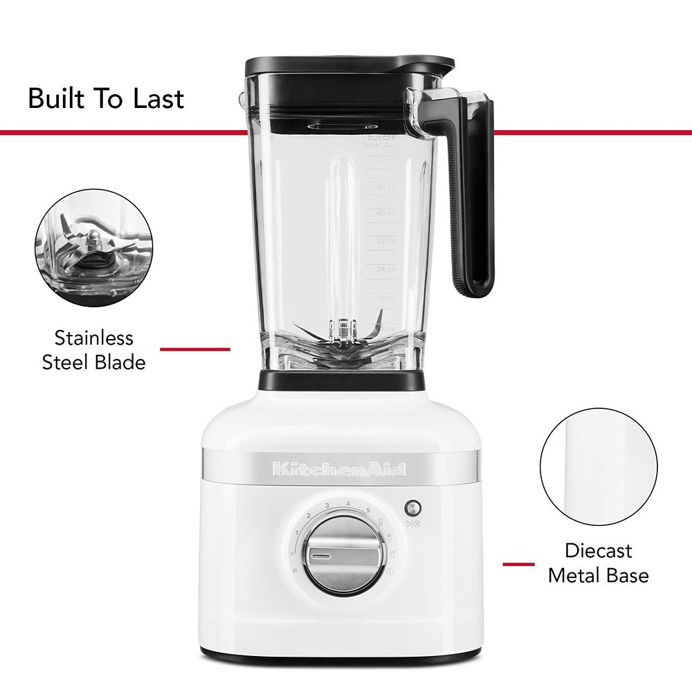 KitchenAid KSB4027WH blender Tabletop blender White – image 4