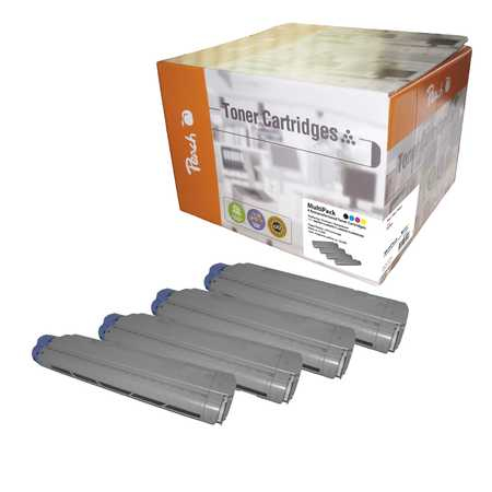 Peach PT547 toner cartridge 4 pc(s) Black, Cyan, Magenta, Yellow