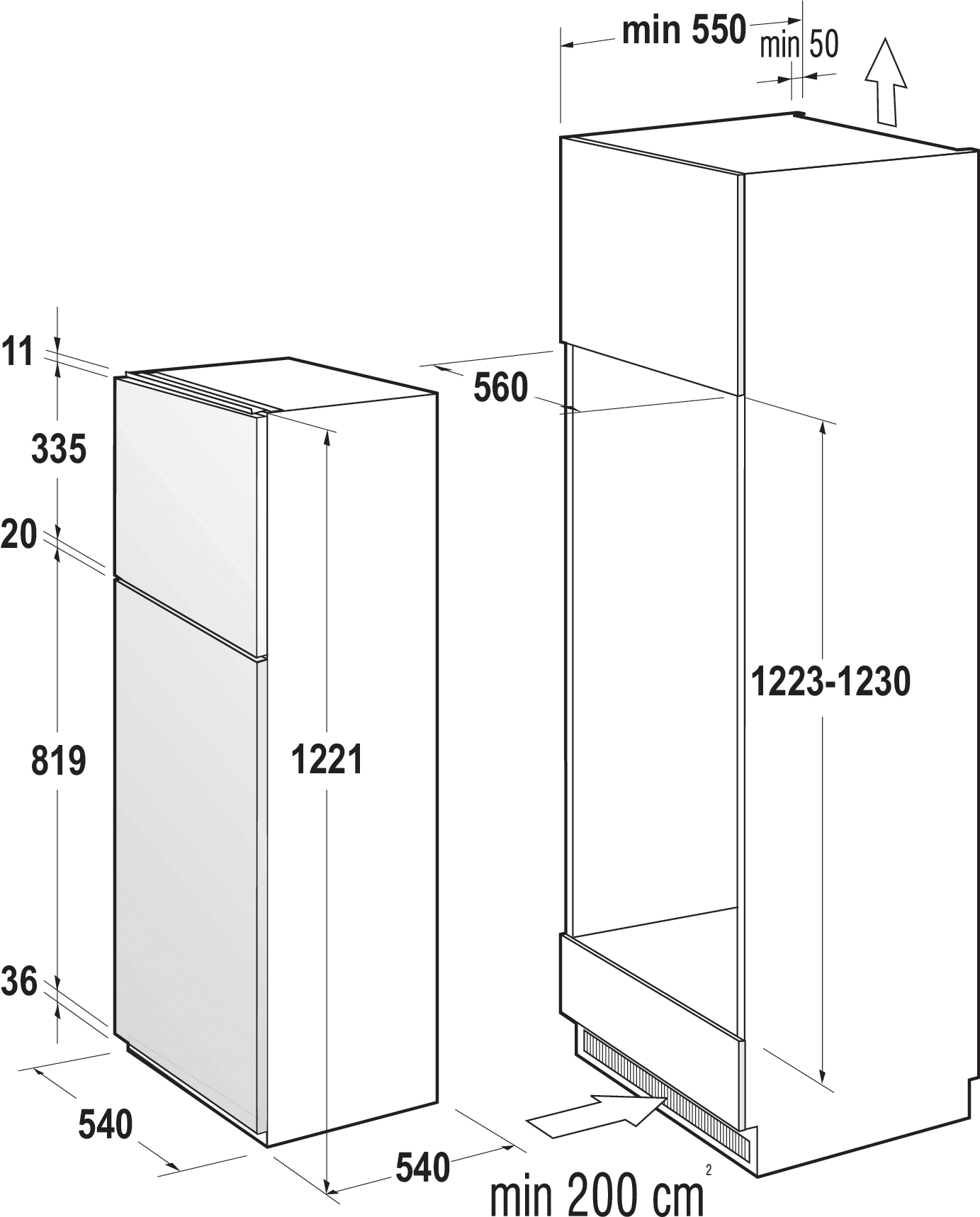 Gorenje RFI4121P1 Built-in White – image 4