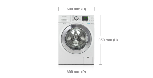 Samsung WF806P4SAWQ washing machine Front-load – image 2