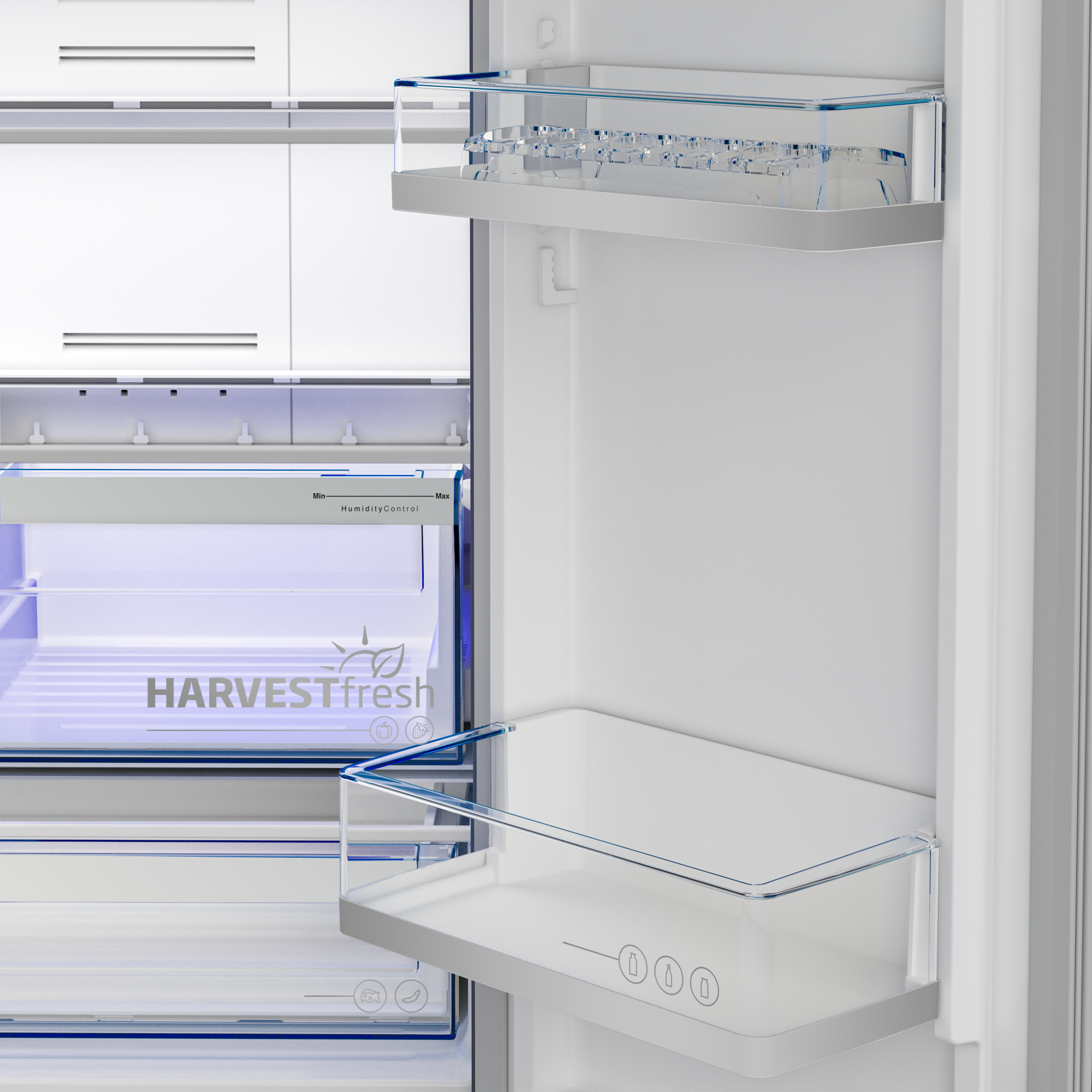Beko GN1416240ZXN side-by-side refrigerator Freestanding – image 9