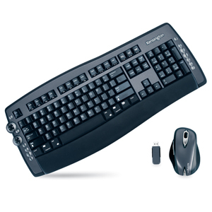 Kensington PilotBoard keyboard Mouse included RF Wireless