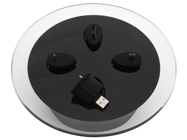 Multibrackets 7350022733763 mobile device charger Black
