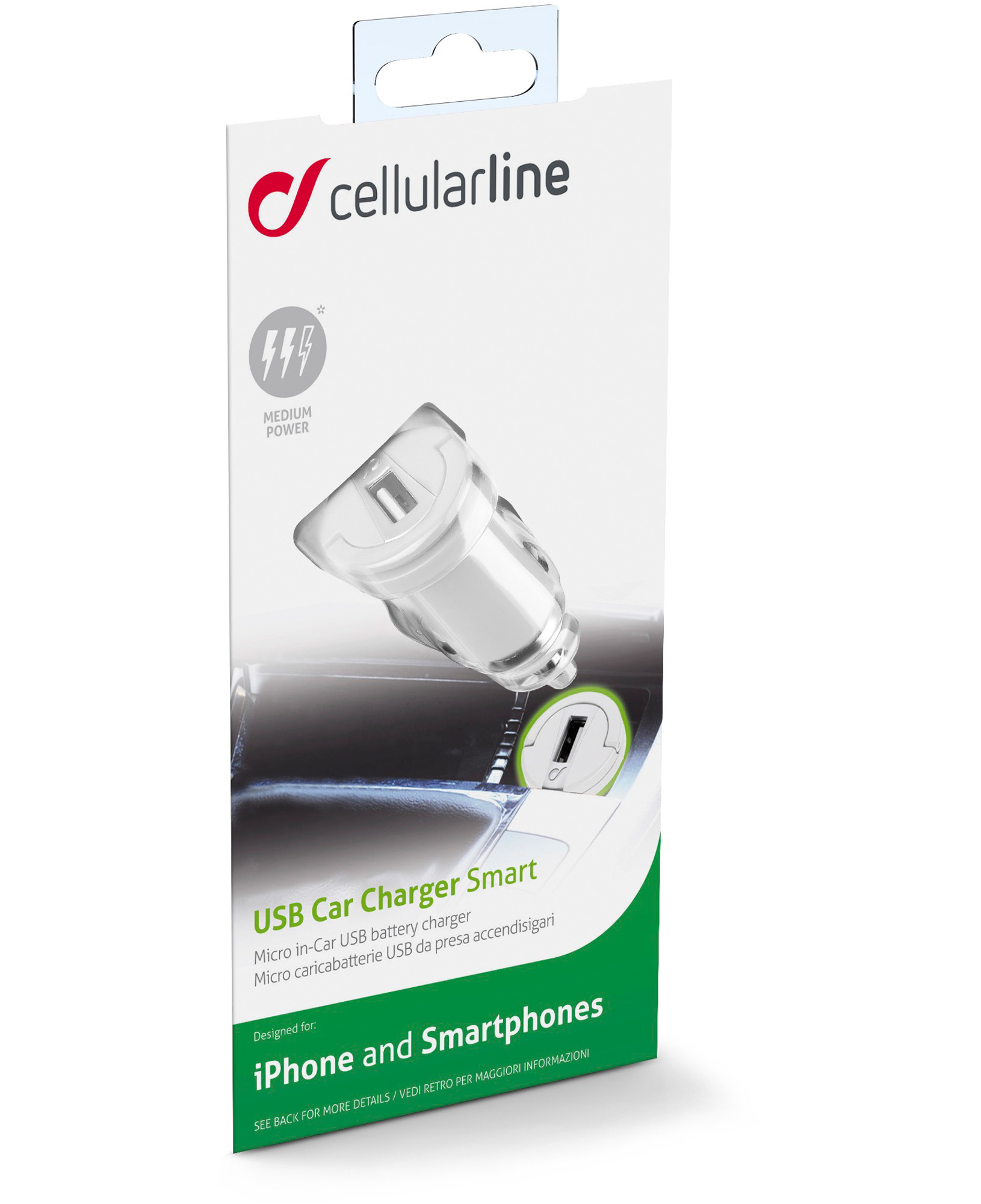 Cellularline USB Car Charger Micro - Universal – image 3