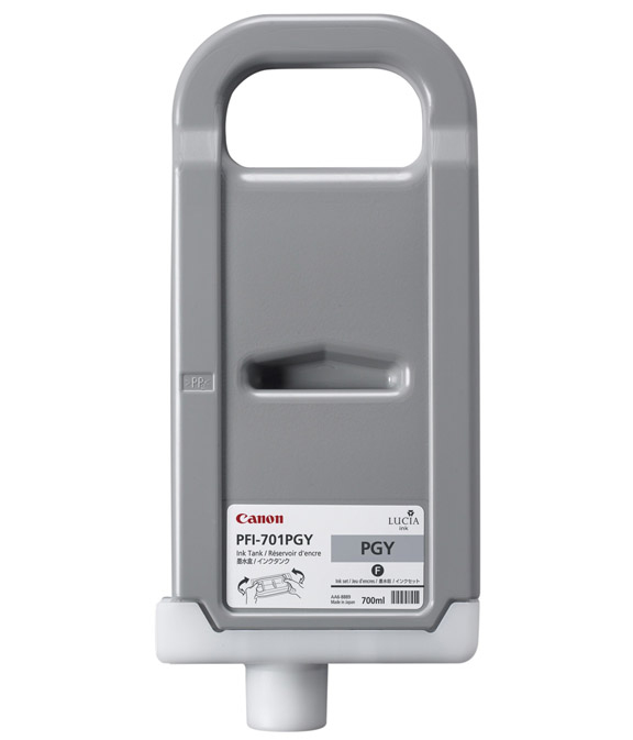 Canon PFI-701PGY Pigment Photo Gray Ink Cartridge