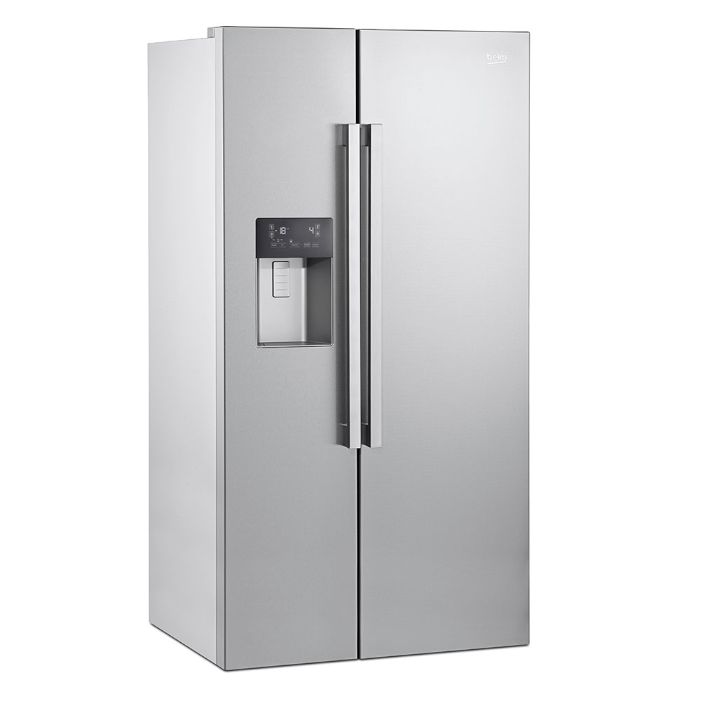 Beko GN162330X side-by-side refrigerator Freestanding – image 2