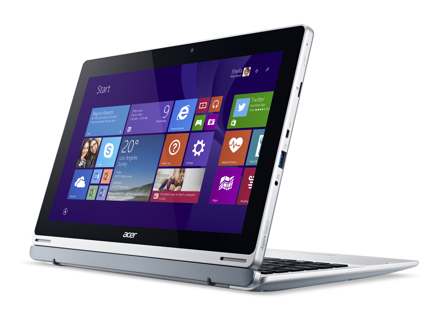 Acer Aspire Switch 11 SW5-171P-378V Intel® Core™ i3 i3-4012Y Hybrid (2-in-1) – image 3