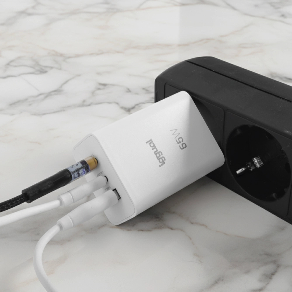 iggual IGG320501 mobile device charger Smartphone, Mobile phone, Tablet White AC Fast charging Indoor – image 2