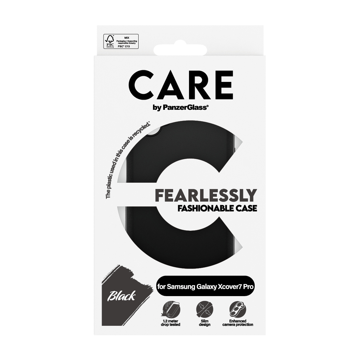 PanzerGlass CARE™ by PanzerGlass® TPU Case Black Samsung Galaxy Xcover7 Pro 5G – image 3