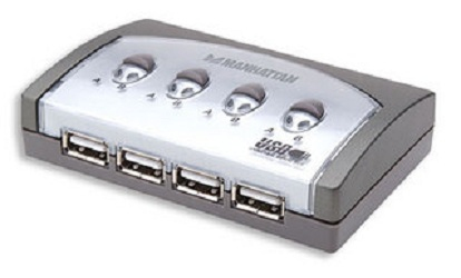 Manhattan 522908 interface hub 480 Mbit/s