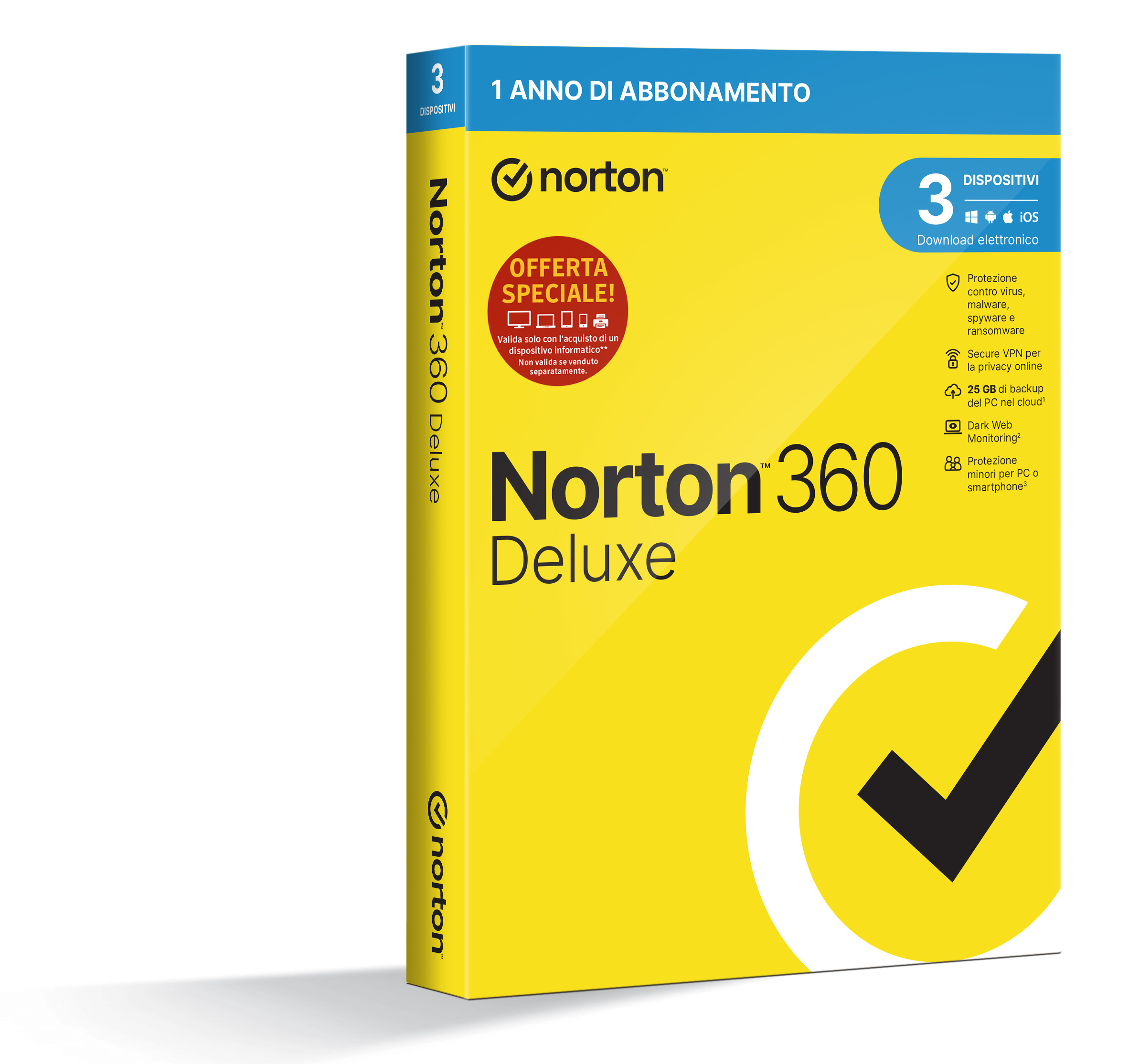 Norton 360 Deluxe 2024 | Antivirus per 3 …