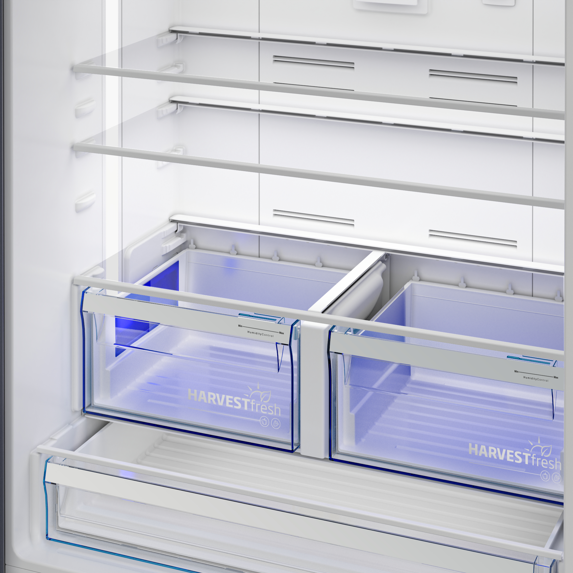 Beko GN1416240ZXN side-by-side refrigerator Freestanding – image 7