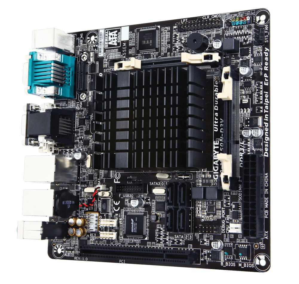 GIGABYTE GA-N3150N-D3V (rev. 1.0) – image 3