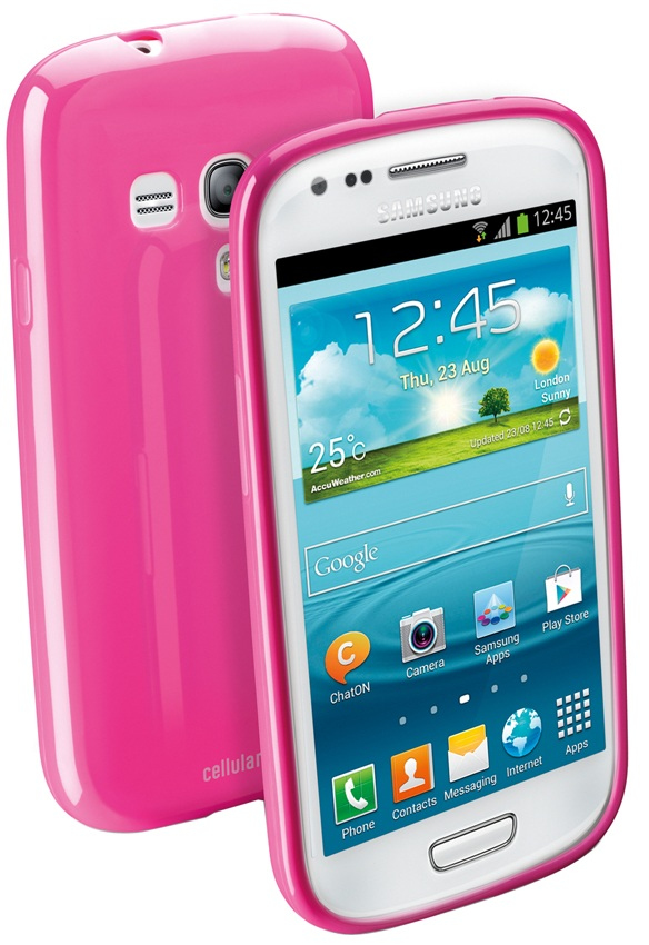 Cellularline SHCKGALS3MINIP mobile phone case Cover Pink