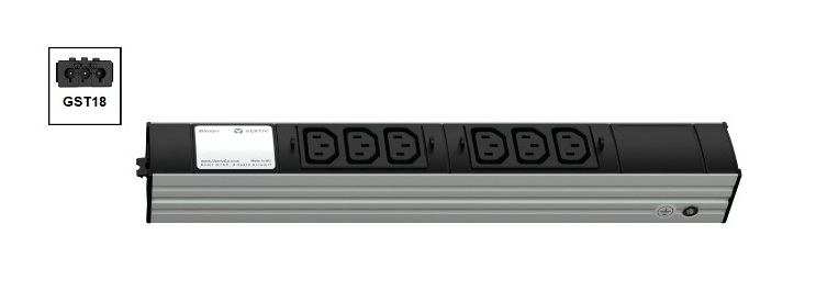Vertiv Knürr DIS Rack PDU, IEC320, 0U, input GST18 – image 2