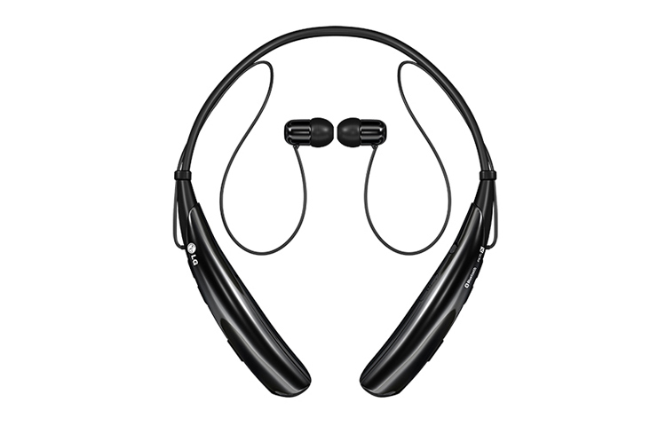 LG HBS-750 Headset Wireless In-ear, Neck-band Bluetooth Black – image 1