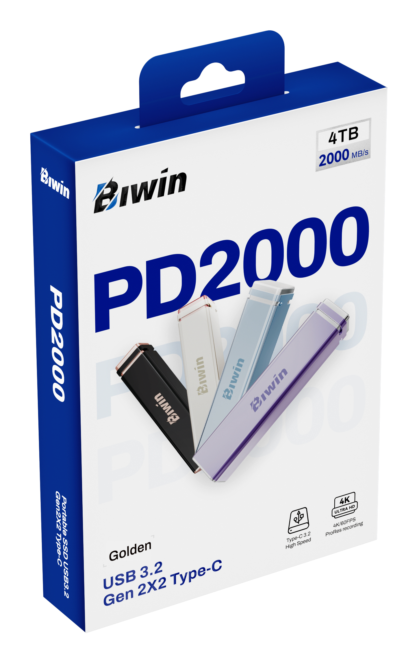 Biwin PD2000 4TB Light Gold 2000 MB/s image 15