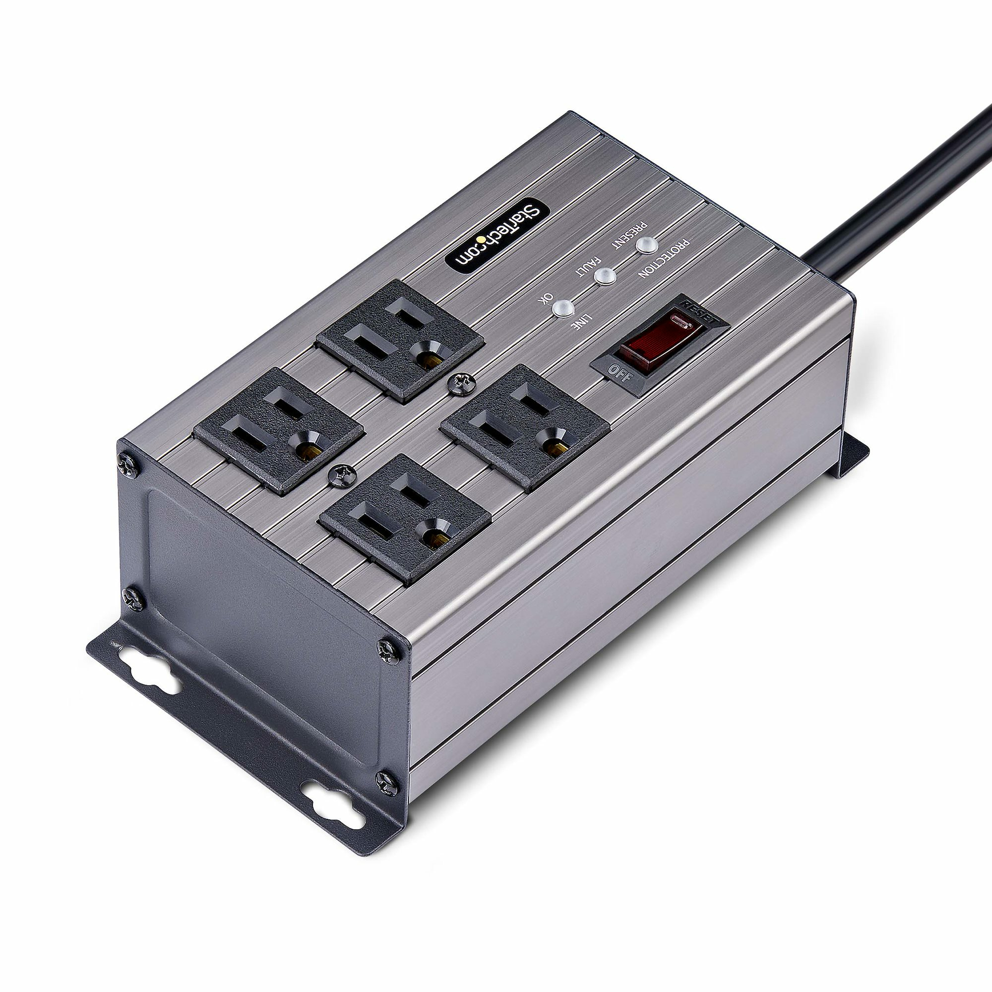 StarTech.com 4-Outlet Industrial Power Strip – image 2