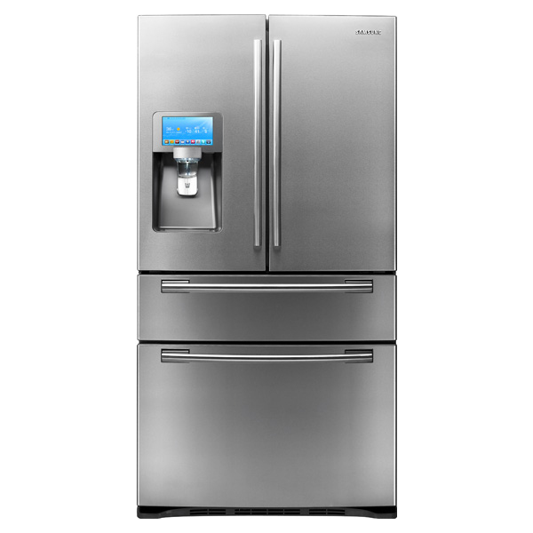 Samsung RF4289 side-by-side refrigerator Freestanding Stainless steel